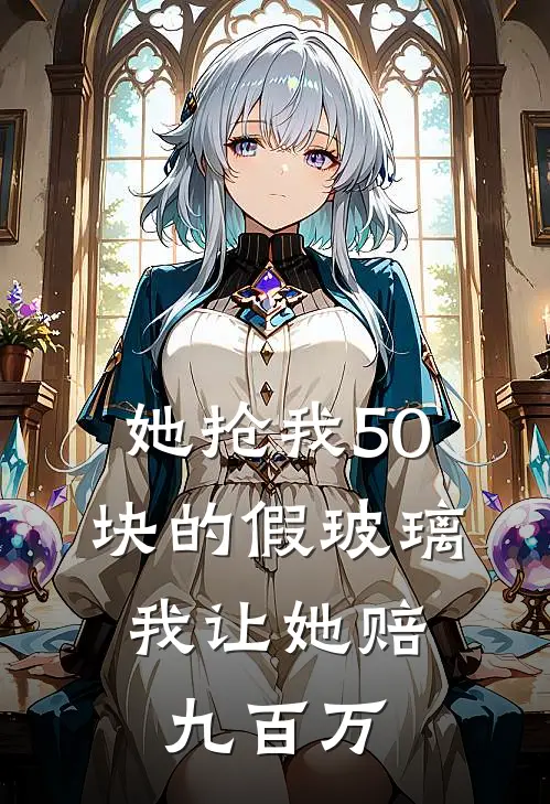 她抢我50块的假玻璃，我让她赔九百万