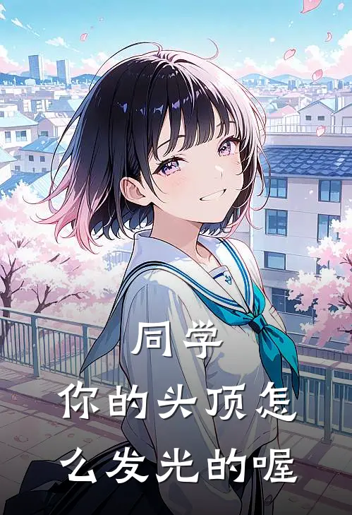 同学，你的头顶怎么发光的喔