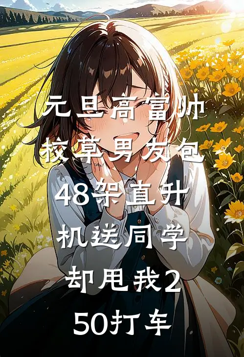 元旦高富帅校草男友包48架直升机送同学，却甩我250打车