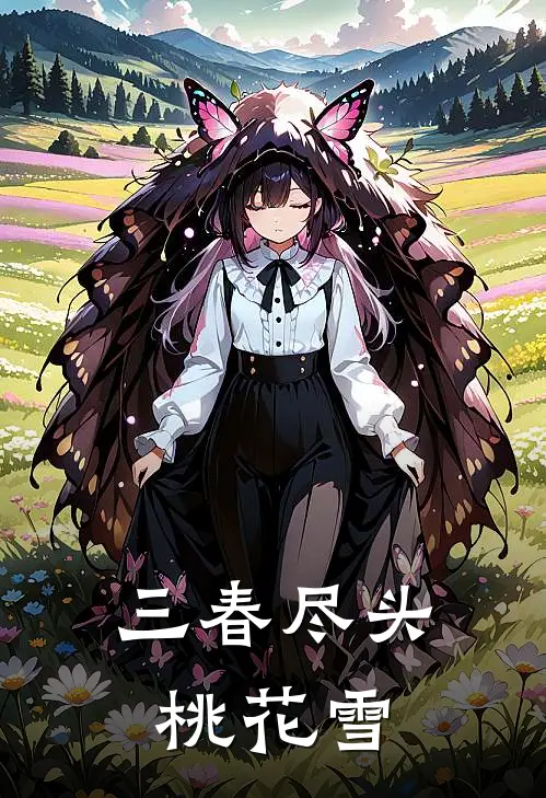 三春尽头桃花雪